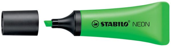 Stabilo textmarker neon 2-5mm 72/33 grün - Stabilo-72-33-4006381401074