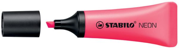Stabilo textmarker neon 2-5mm 72/56 rosa - Stabilo-72-56-4006381401166