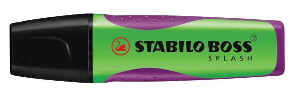 Stabilo boss splash 75/33 grün - Stabilo-75-33-4006381528986