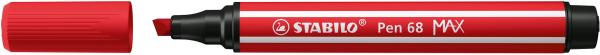 Stabilo fasermaler pen 68 max 2+5mm 768/48 karminrot - Stabilo-768-48-4006381569774