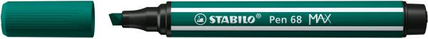 Stabilo fasermaler pen 68 max 2+5mm 768/53 blaugrün - Stabilo-768-53-4006381569835
