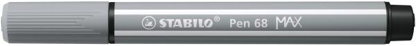 Stabilo fasermaler pen 68 max 2+5mm 768/95 mittelgrau - Stabilo-768-95-4006381569972