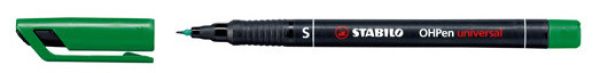 Stabilo ohp pen permanent s 841/36 grün - Stabilo-841-36-4006381118989