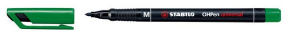 Stabilo ohp pen permanent m 843/36 grün - Stabilo-843-36-4006381115414