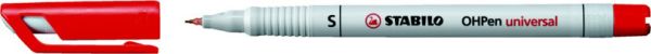 Stabilo ohp pen non-perm. s 851/40 rot - Stabilo-851-40-4006381114776
