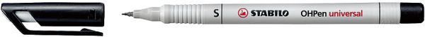 Stabilo ohp pen non-perm. s 851/46 schwarz - Stabilo-851-46-4006381115636