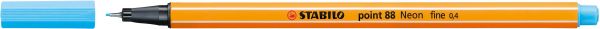 Stabilo fineliner point 88 0.4mm 88/031 neonblau - Stabilo-88-031-4006381493420