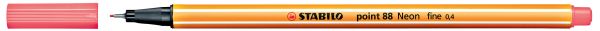 Stabilo fineliner point 88 0.4mm 88/040 neonrot - Stabilo-88-040-4006381438568