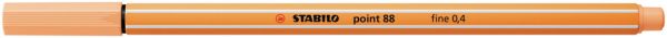Stabilo fineliner point 88 0.4mm 88/25 hellorange - Stabilo-88-25-4006381579247