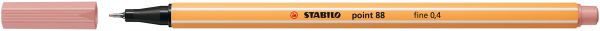 Stabilo fineliner point 88 0.4mm 88/28 rouge - Stabilo-88-28-4006381574518