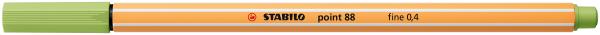 Stabilo fineliner point 88 0.4mm 88/34 pistazie - Stabilo-88-34-4006381574631-02.jpg