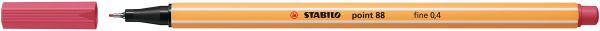 Stabilo fineliner point 88 0.4mm 88/49 erdbeerrot - Stabilo-88-49-4006381574754