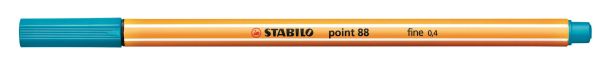 Stabilo fineliner point 88 0.4mm 88/51 türkisblau - Stabilo-88-51-4006381333894