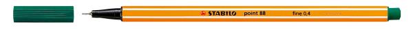 Stabilo fineliner point 88 0.4mm 88/53 tannengrün - Stabilo-88-53-4006381186476
