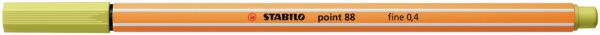 Stabilo fineliner point 88 0.4mm 88/67 senf - Stabilo-88-67-4006381579339