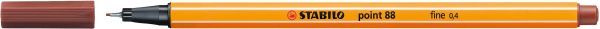 Stabilo fineliner point 88 0.4mm 88/75 siena - Stabilo-88-75-4006381493277