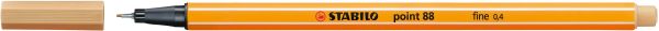 Stabilo fineliner point 88 0.4mm 88/88 ocker hell - Stabilo-88-88-4006381493307