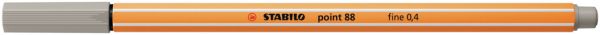 Stabilo fineliner point 88 0.4mm 88/93 warmes grau - Stabilo-88-93-4006381579391