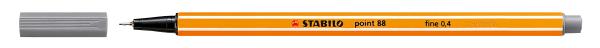 Stabilo fineliner point 88 0.4mm 88/96 dunkelgrau - Stabilo-88-96-4006381333986-02.jpg