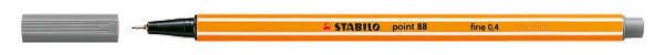 Stabilo fineliner point 88 0.4mm 88/96 dunkelgrau - Stabilo-88-96-4006381333986