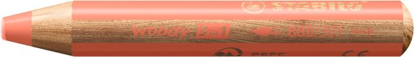 Stabilo farbstifte woody 3 in 1 880/301 pastell rot - Stabilo-880-301-4006381577892