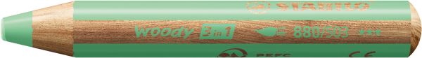 Stabilo farbstifte woody 3 in 1 880/503 pastell grün - Stabilo-880-503-4006381578035