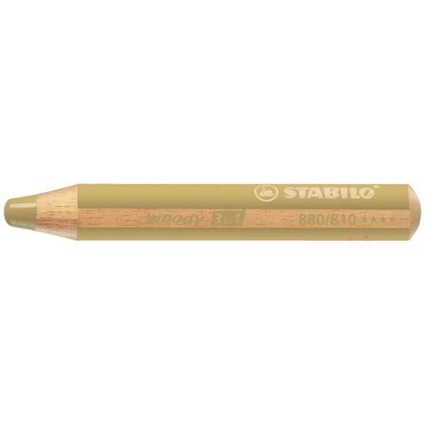 Stabilo farbstifte woody 3 in 1 880/810 gold - Stabilo-880-810-4006381183277