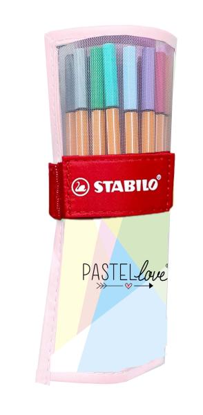 Stabilo rollerset point 88 0.4mm 8825-09-01ch pastellove 25 stück - Stabilo-8825-09-01ch-4006381599238