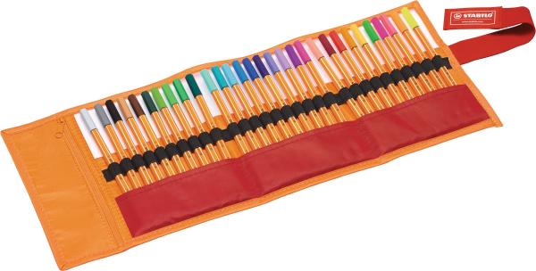 Stabilo fineliner point 88 0.4mm 8830-2 25+5 neon rollerset - Stabilo-8830-2-4006381444057-03.jpg