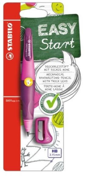 Stabilo easyergo start l 3.15mm b-46864-3 pink - Stabilo-b-46864-3-4006381468640