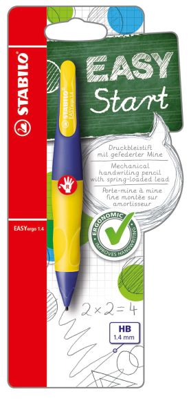 Stabilo easyergo start r 1.4mm b-46896-5 violett/neongelb - Stabilo-b-46896-5-4006381468961
