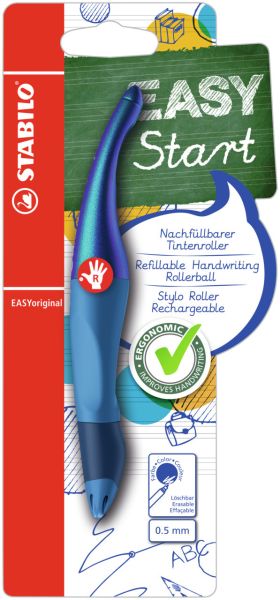 Stabilo rollerball easyoriginal 0.5mm b-56831-5 holograph blau - Stabilo-b-56831-5-4006381568319