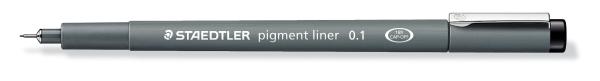 Staedtler pigment-liner 0,1 mm 30801-9 schwarz - Staedtler-30801-9-4007817330395