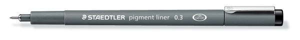 Staedtler pigment-liner 0,3 mm 30803-9 schwarz - Staedtler-30803-9-4007817330418
