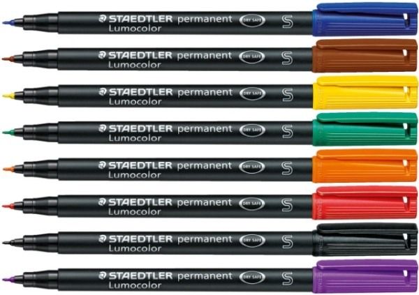 Staedtler lumocolor permanent s 313 wp8 8 farben ass. - Staedtler-313-wp8-4007817308585