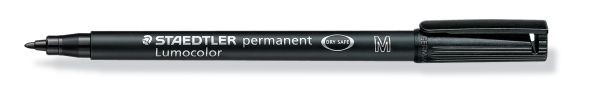 Staedtler lumocolor permanent m 317-9 schwarz - Staedtler-317-9-4007817310748