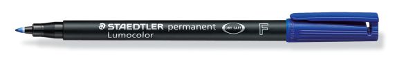 Staedtler lumocolor permanent f 318-3 blau - Staedtler-318-3-4007817304556