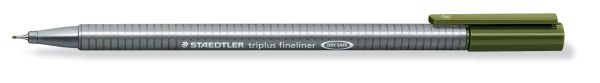 Staedtler triplus fineliner 0,3mm 334-57 olivgrün - Staedtler-334-57-4007817334157
