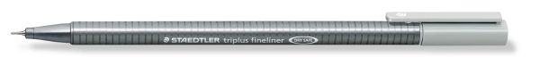 Staedtler triplus fineliner 0,3mm 334-82 silbergrau - Staedtler-334-82-4007817334386
