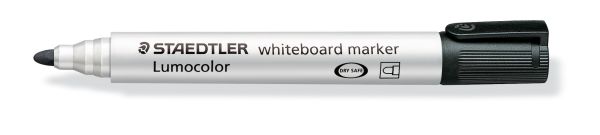 Staedtler whiteboard marker 2mm 351-9 schwarz - Staedtler-351-9-4007817328859