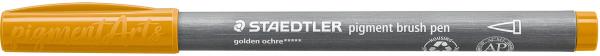 Staedtler fasermaler mit pinselspitze 371-16 golden ocker - Staedtler-371-16-4007817098202-02.jpg