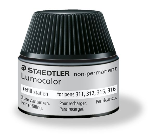 Staedtler lumocolor non-perm. 48715-9 schwarz - Staedtler-48715-9-4007817485095