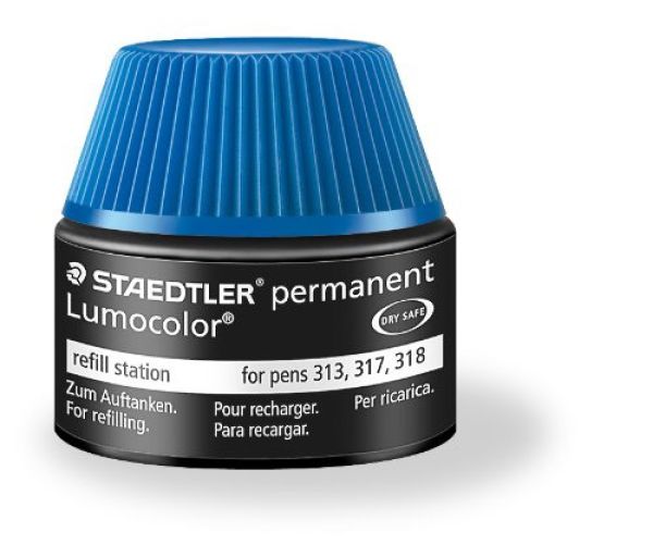 Staedtler lumocolor permanent 15ml 48717-3 blau - Staedtler-48717-3-4007817487037