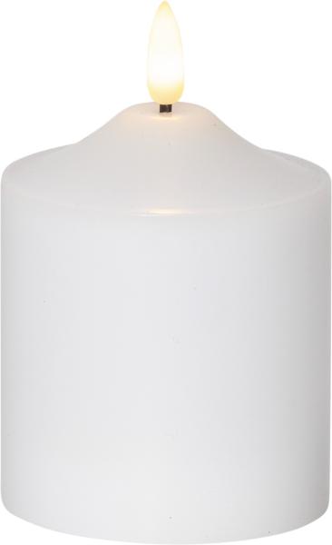 Star trading led kerze flamme 12cm 12.064-07 weiss - Star-trading-12064-07-7391482041203