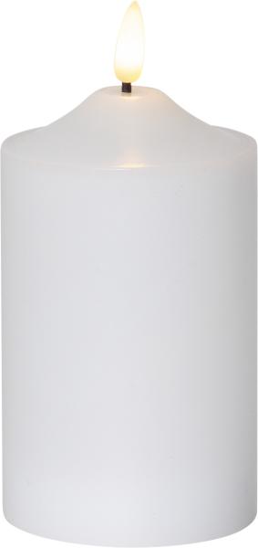 Star trading led kerze flamme 15cm 12.064-08 weiss - Star-trading-12064-08-7391482041210