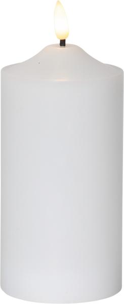 Star trading led kerze flamme 17cm 12.064-09 weiss - Star-trading-12064-09-7391482041227