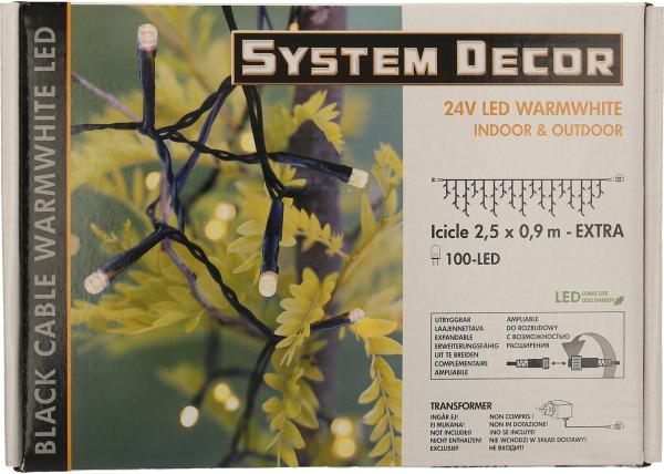 Star trading system decor lichterkette 2.5m 12.495-31 extra, icicle, schwarz - Star-trading-12.495-31-7391482495310-02.jpg