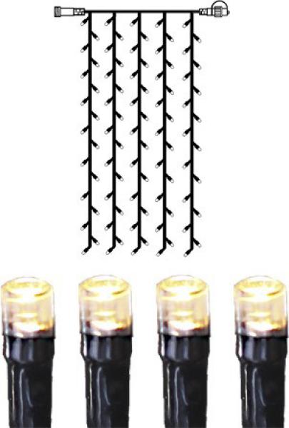 Star trading system decor led-vorhang 1m 12.495-47 extra, schwarz, 2m - Star-trading-12495-47-7391482018281