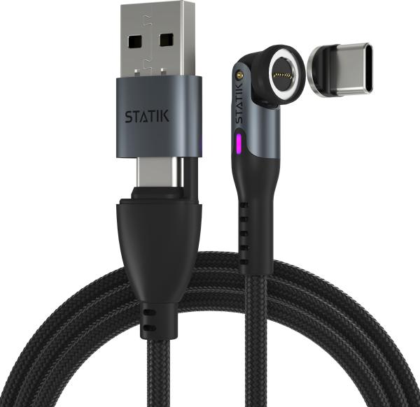 Statik statik 360 pro, uni.mag. tip pup-0520-3ft cable, 1m, 100w black - Statik-pup-0520-3ft-0810024055142-02.jpg