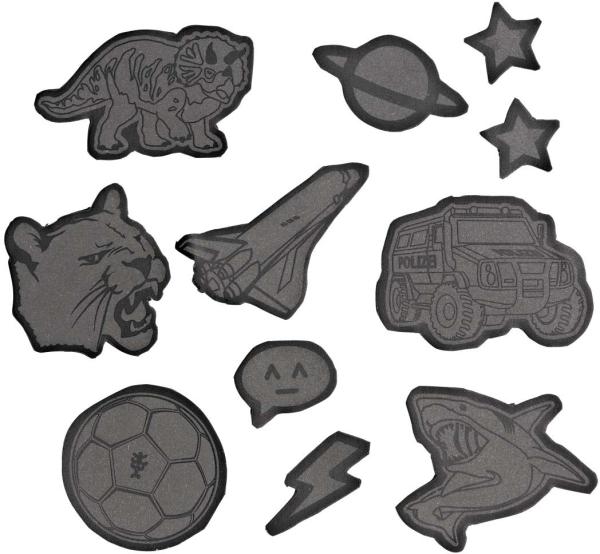 Step by step sticker set 129763 black 11 stück - Step-by-step-129763-4047443448149